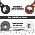 thumbnail image 2 of Soporte impermeable para Airtags y llavero de piel para Apple Airtags, 2 of 6