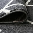 thumbnail image 6 of JONATHAN Y SUPERSOFT 4 x 6 Area Rug, Tumbling Blocks Geometric - Black/White, SEU101A-4, 6 of 10