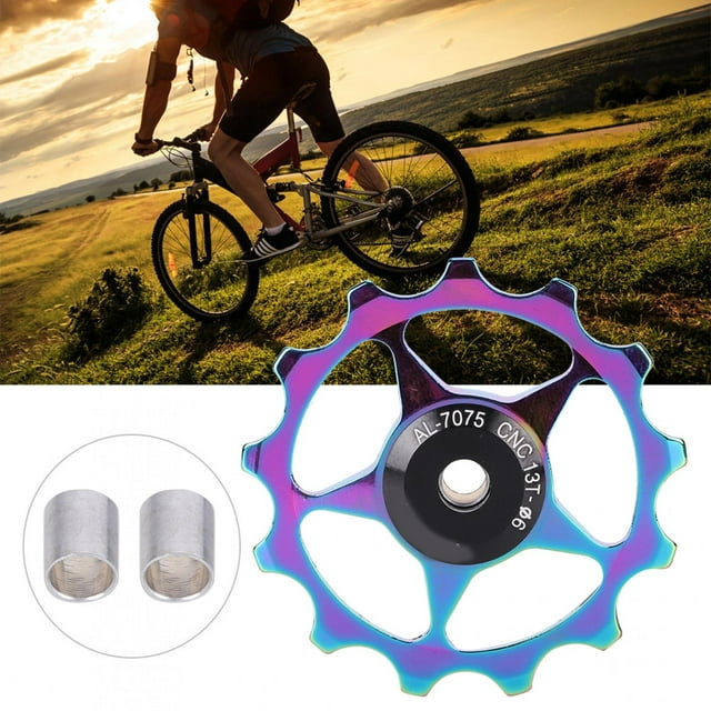 LHCER Mountain Bicycle Rear Derailleur Pulley Rear Derailleur Pulley, Bicycle Rear Derailleur Pulley, For Riding Bicycle Cycling Accessory Cycling
