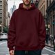 thumbnail image 1 of pstuiky mangas largas para hombre, Sudadera deportiva informal de color liso para hombre, con bolsillo y manga larga, con capucha y cierre a presión salir tops m, 1 of 9
