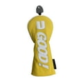 thumbnail image 5 of BAOSITY Wood Headcover, Golf Club Head Cover, Durable Women Men Golf Sports Golfer Gift for Golf Bag Golf Club Cover, Golf Headcover Number 5 Yellow, 5 of 8