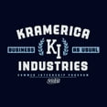thumbnail image 2 of Men's Seinfeld Kramerica Industries  Graphic Tee Navy Blue X Large, 2 of 5