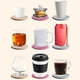 thumbnail image 4 of Juego de Portavasos para Bebidas y Mesas de Café Alfombrilla Aislante Absorbente para Mesas de Madera Decoración de Salones, 4 of 5