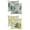 Green/Yellow, variant on Unique Bargains 4 Pcs Leaf Pattern Cushion Cases Decorative Throw Pillow Covers Green/Brown 18" x 18"