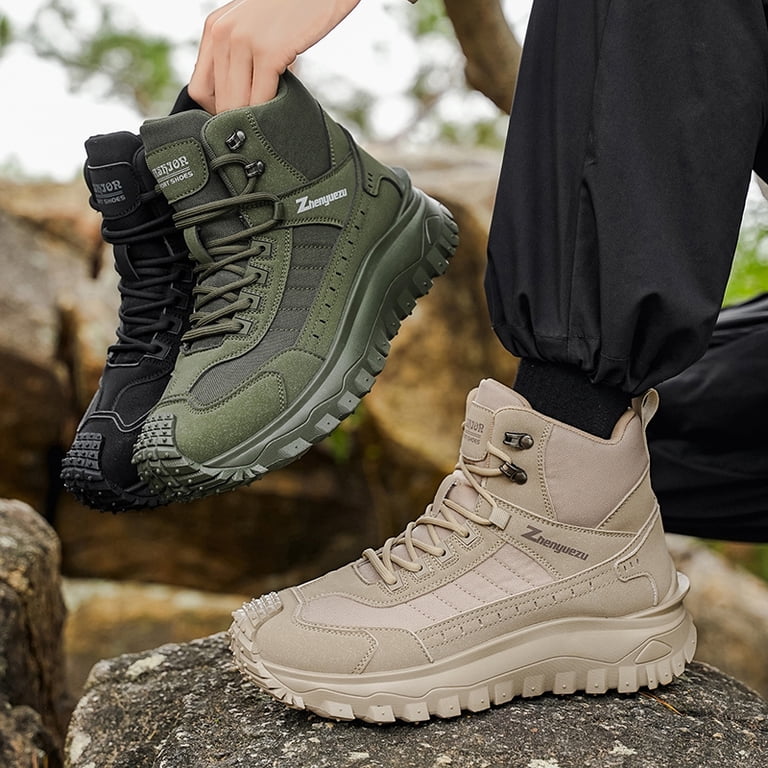 CORASUN Men's All-Terrain Hiking Boots, Lightweight & Breathable