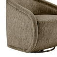 thumbnail image 5 of New Pacific Direct Margareth Fabric Swivel Accent Arm Chair in Pasadena Taupe, 5 of 11