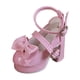 thumbnail image 4 of Zapatos de figura femenina CUTICAT mini 1/4 rosa con hebilla de corazón, 4 of 8