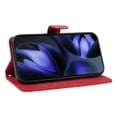 thumbnail image 5 of Étui Portefeuille à Rabat pour Google Pixel 10 5G avec Porte-Cartes, Support et Couverture Magnétique Rouge, 5 of 5