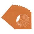 thumbnail image 3 of Basketball Texture Picture Frame Mat for 16x16 Frames - Circle Opening for 8x8 Photos - 10 Mats, 3 of 7