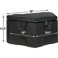 thumbnail image 2 of Buyers Products 1701680 Trailer Tongue Truck Tool Cargo Storage Box, Black, 2 of 11