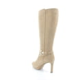 thumbnail image 5 of Naturalizer Women's Taelynn Knee High Boots Taupe Suede Wide Calf 6.5M, 5 of 8