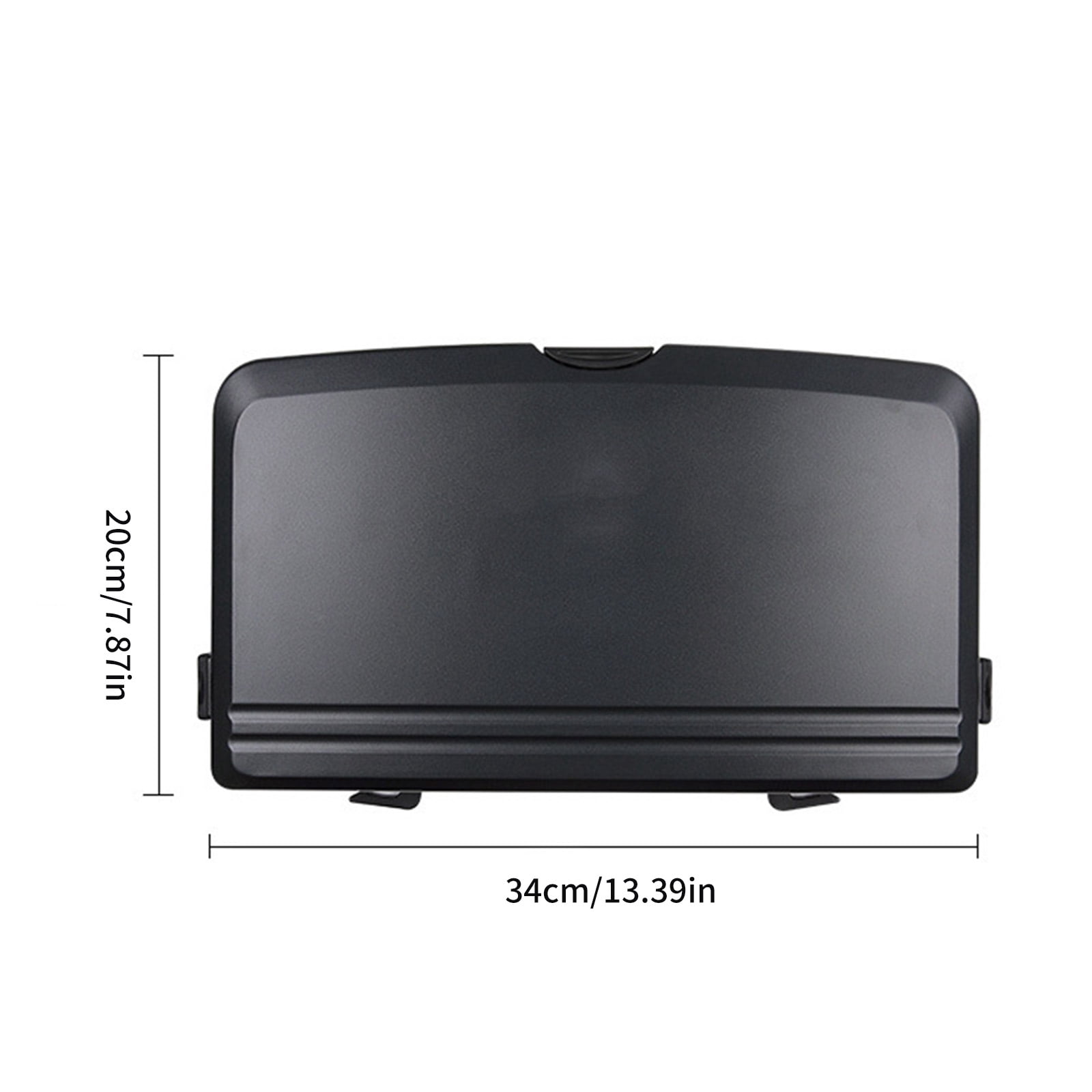 BIBABLYKE Multi-Functional Portable Foldable Car Backseat Tray Desk Plastic Car Vehicle Back Seat Tray for Food Water Cup Phone