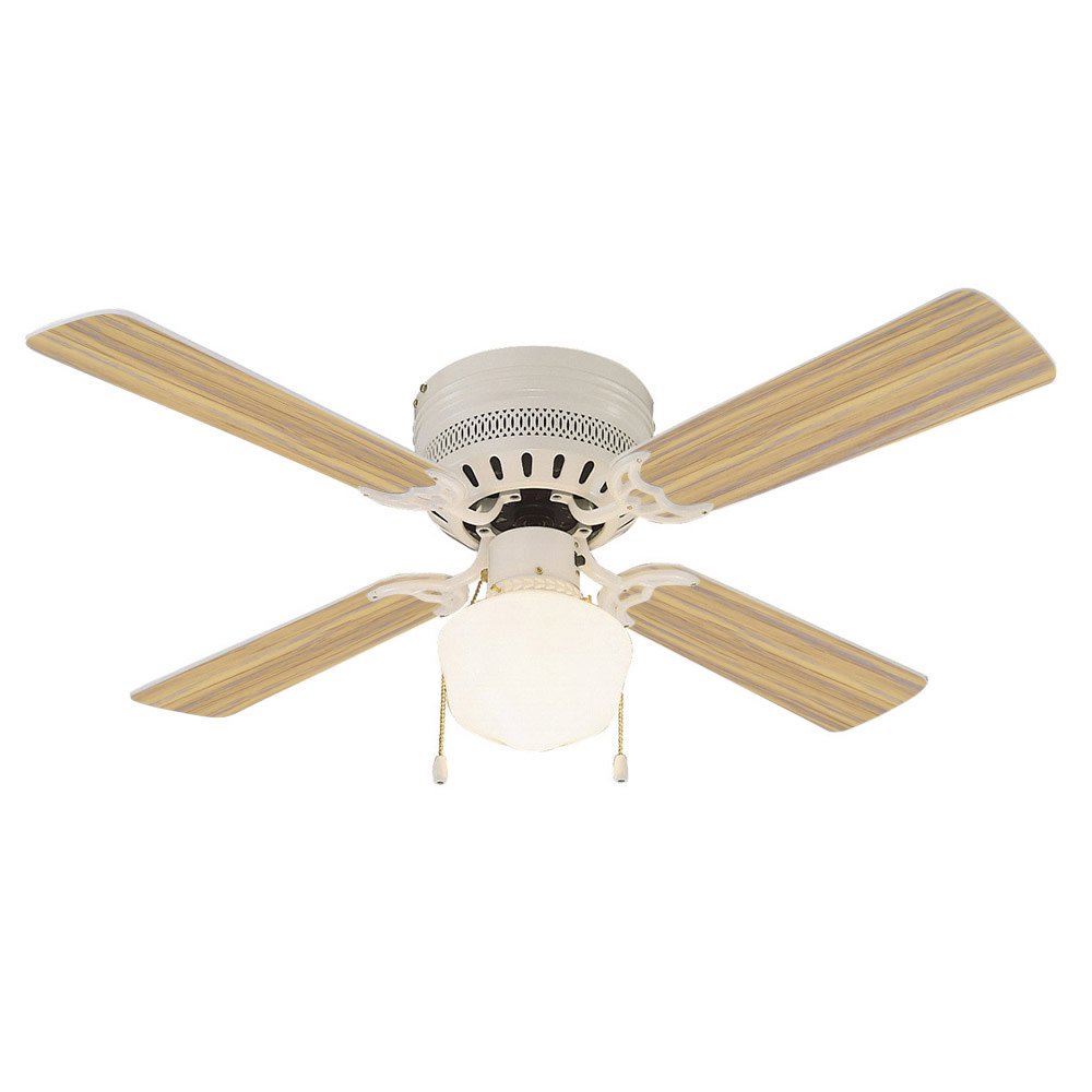 Design House 157958 Millbridge 42 Inch Traditional Indoor Hugger Low Profile Mount Ceiling Fan With Light Kit Reversible Blades White Walmart Com Walmart Com