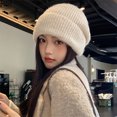 thumbnail image 7 of Diufon Women's Winter Knitted Hat Fleece Thickened Warm Windproof Hats Solid Color Outdoor Ski Cap, 7 of 7