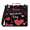 Blue, variant on Jiaoprinted Wildflowers Cat Daisy Spring Zipper Binder, Cute Cat 3 D-Ring Binder, Multi-Pocket Expanding Organizer Bag with Handle and Shoulder Strap for Travel Work