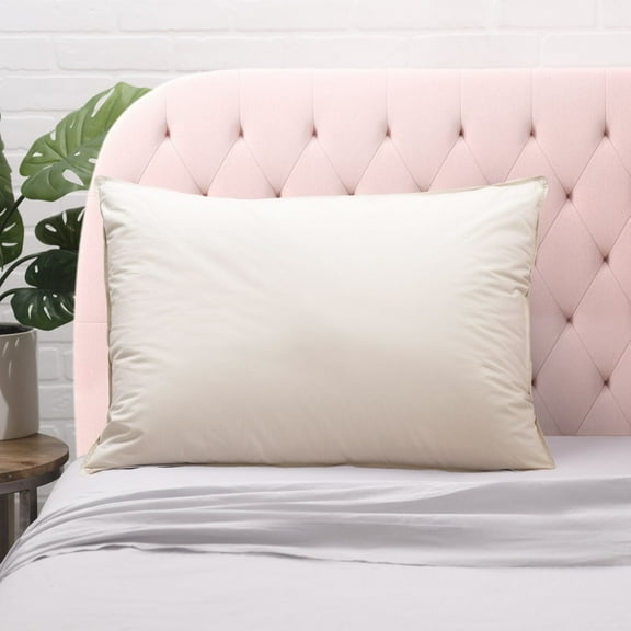 CosmoLiving by Cosmopolitan Allied Home Living Prime Feather Unbleached Cotton Pillow Jumbo