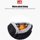 thumbnail image 3 of Zapatos Botas De Nieve de invierno impermeables para hombres y mujeres, botines de nieve cálidos de felpa, sin cordones (negro 40) Likrtyny Tenis De Mujer Tenis De Hombre, 3 of 6