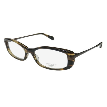 New Oliver Peoples Idelle Womens/Ladies Designer Full-Rim Brown Elegant Stunning Trendy Frame Demo Lenses 50-16-131 Eyeglasses/Glasses