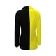 thumbnail image 3 of Gibobby Vestidos de sueter para mujer Falda de traje de cárdigan con cuello en V de negocios con patchwork de bloques de color para mujer(Negro,M), 3 of 5