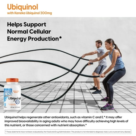 Ubiquinol with Kaneka, 200 mg, 120 Softgels, Doctor's Best
