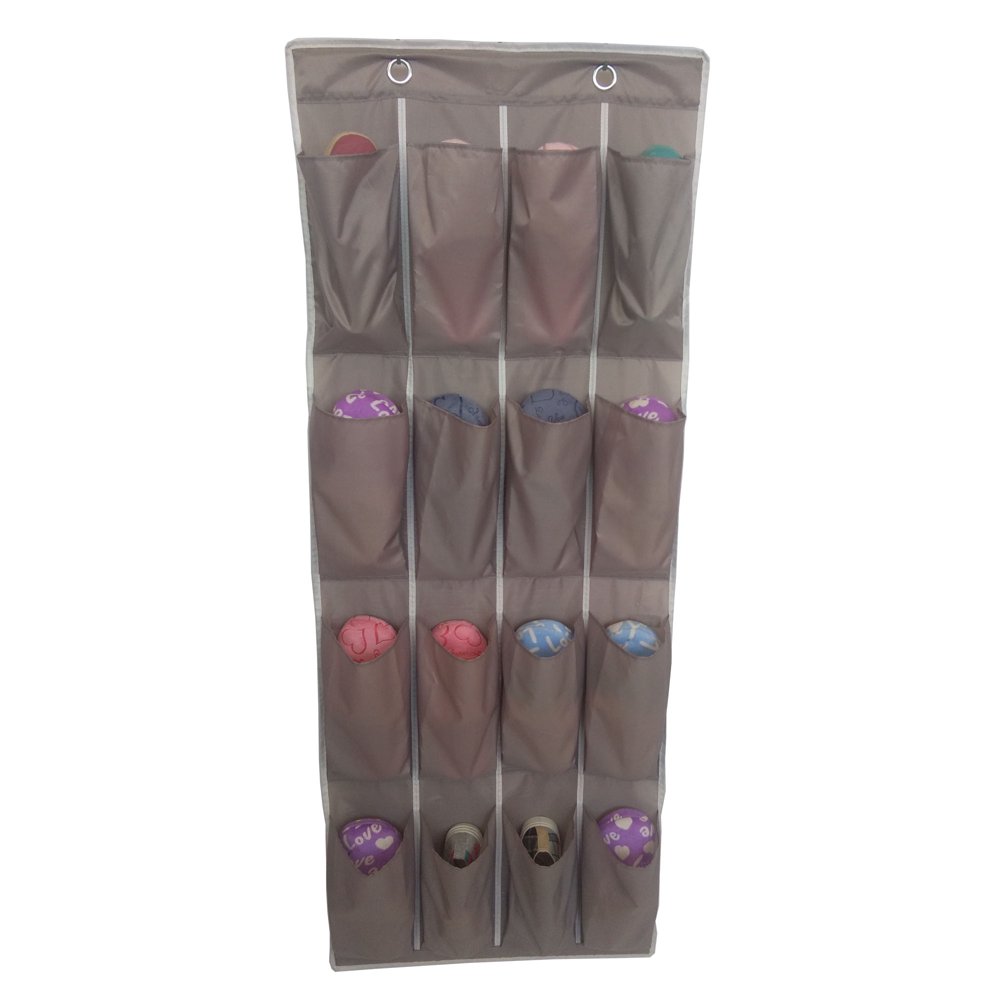 16 Pocket Hanging Shoe Organizer