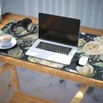 thumbnail image 3 of Long Mouse Pads for Desk,Pioneer Flower Floral Print Pattern Desk Mats on Top Of Desks, Desk Mouse Pad Extra Large with 3mm Non-Slip Base and Stitched Edge for Gaming,Office,Work,Home 35.4"x15.7", 3 of 6