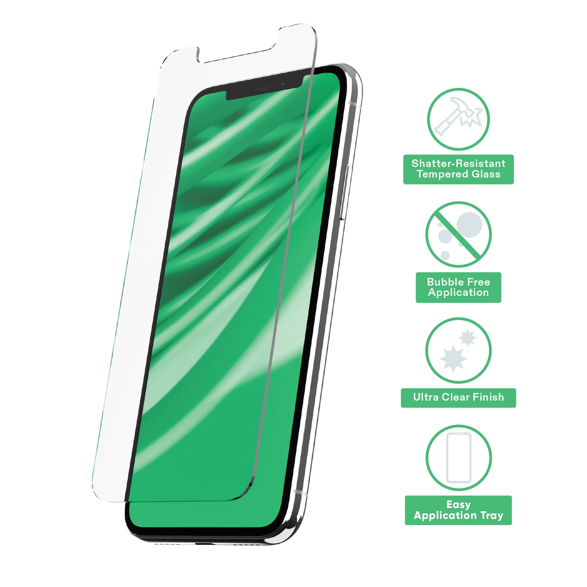 onn Glass Screen Protector for iPhone 11 / iPhone XR