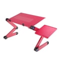 thumbnail image 2 of Soporte ajustable para computadora portátil shamjiam Rojo con orificio de enfriamiento, 2 of 8