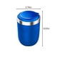 thumbnail image 3 of Cenicero portátil para coche con tapa, cenicero desmontable, acero inoxidable para coche y hogar, azul, 3 of 7