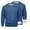Navy, variant on GigrtiJin 2pc Mens Casual Thick Warm Tops Plus Size Round Neck Solid Color Blouse Long Sleeve Casual Loose Shirts
