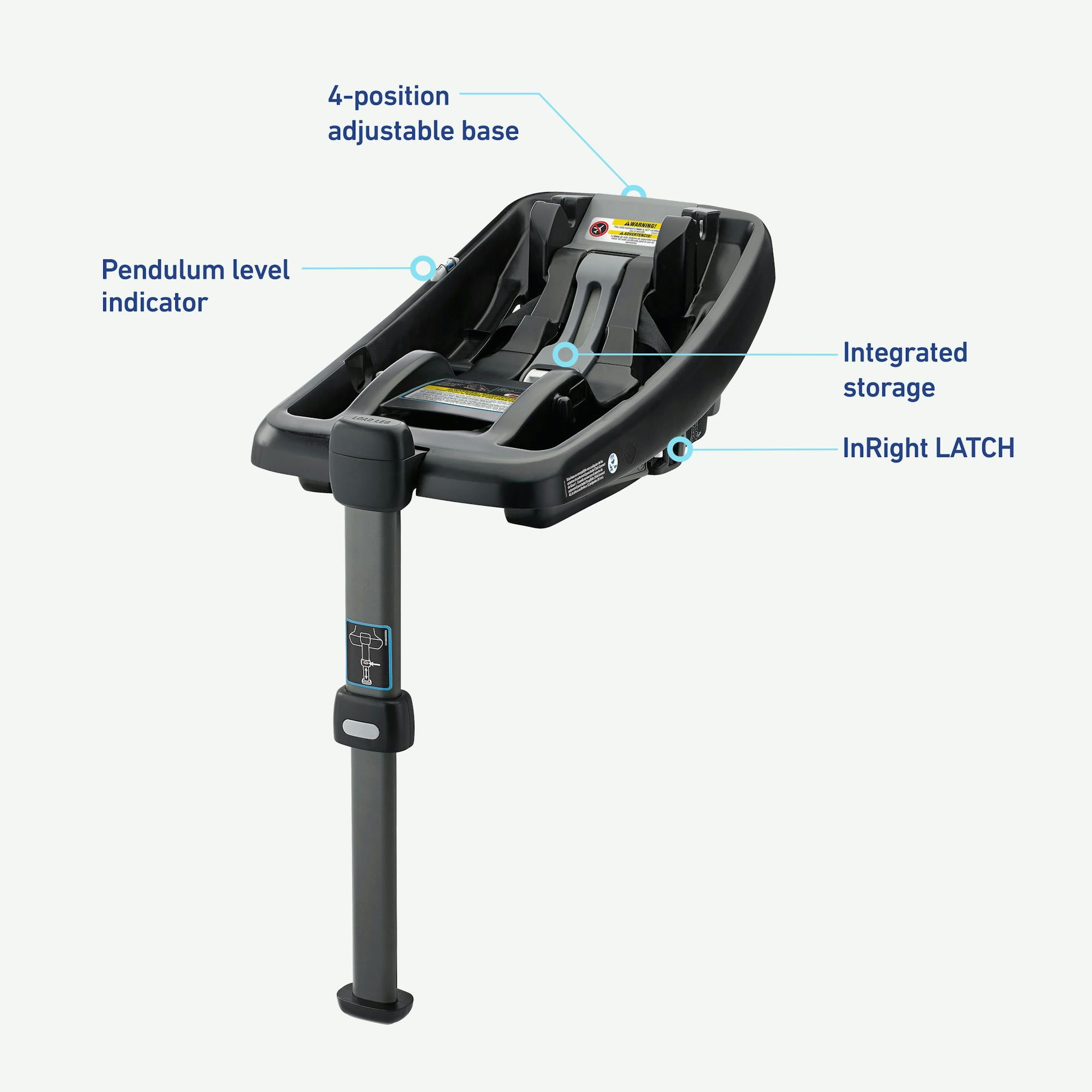 Graco SnugRide SnugLock Infant Car Seat Base ft. Load Leg Technology, Black