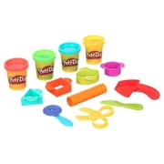 Play-Doh Starter Playset with 4 Modeling Compound Colors & 9 Accessories, Back to School Teacher Classroom Supplies, Preschool Toys, Ages 3+