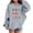 Gray, variant on Lorytime Hoodies for Teen Girls Boys Christmas Tree Sweatshirt Long Sleeve Tops Drop Shoulder Festive Pullover Yellow