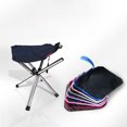 thumbnail image 4 of Tabouret Télescopique Pliable Original Force Forest en Acier Inoxydable Noir, Grand Format - Siège Portable Léger et Résistant à la Rouille pour le Camping, la Pêche, les Aventures en Plein Air - Rangement et Transport Faciles, 4 of 6