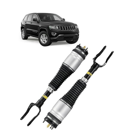 VEVOR Front Air Suspension Struts Shock Absorbers, 2 PCS, Compatible With Jeep Grand Cherokee 2011-2016, Replacement for Front Left 68029903AC 68029903AD 68029903AE, Right 68059904AD 68059904AB