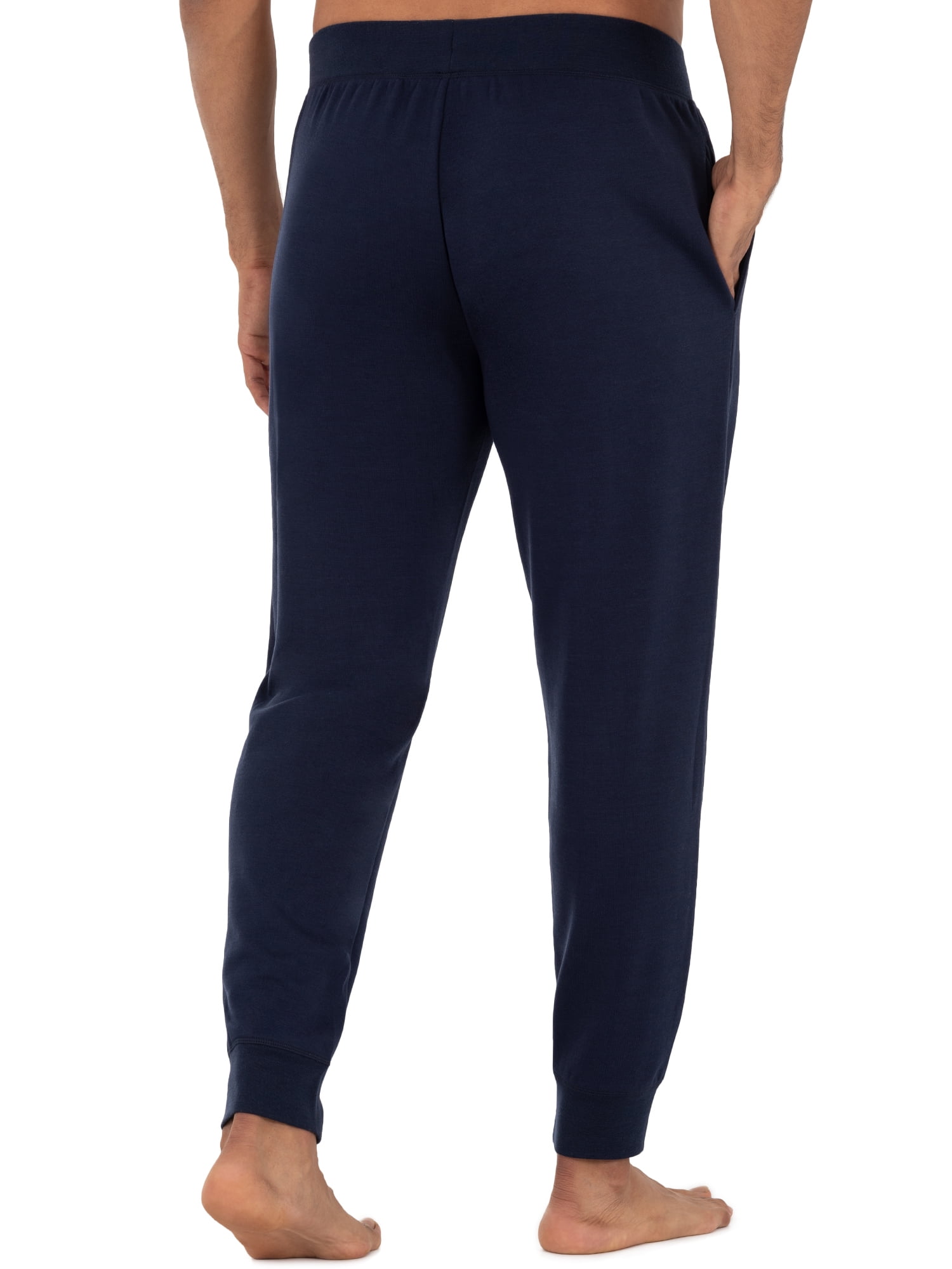 Fruit Of The Loom Men's Knit Poly Rayon Jogger Lounge Pant