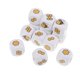 thumbnail image 5 of 12 Piezas Cubos De Dados De Madera Pintada De Blanco Ronda De Esquina Juguetes Para Niños Juego Dados De 6 Caras Con Patrones De 20 Mm X 20 Mm X 20 Mm Juegos De Para Niños Juguetes, Baoblaze Dados de madera, 5 of 8