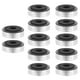 thumbnail image 1 of 12pcs Amplificador de plástico Altavoz de pie Chasis del chasis de la computadora Soporte de aislamiento Pads de base, 1 of 6