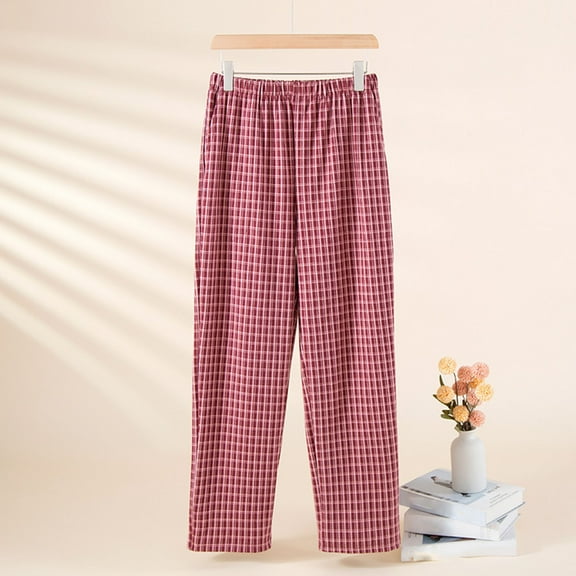 Censtreet Women's Warm Plush Pajama Pants Soft Fluffy Pajama Sleep Pants Comfy Fuzzy Pj Bottoms