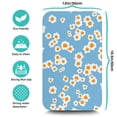 thumbnail image 5 of 2 Pack Washable Rubber Daisy Cute Floral Dish Drying Mats for Kitchen Counter Home Large Coffee Bar Pad Accessories and Decor for Utensils Stemware (2pcs 19.5''x12''), 5 of 6