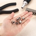 thumbnail image 4 of 10 Pack M8x8x12mm Rod Coupling Nuts for Camera Pan, Silver., 4 of 5