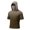 Camel, variant on Men's Gradient Quick Dry Hooded Tees Lightweight Breathable Short Sleeve Sun Protection Tops for Summer Fishing Fitness Outdoor Sports Beach Vacation Travel Orange XL