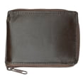 thumbnail image 2 of All Rounder Zipper Mens Leather Bifold Wallet (C) 574, 2 of 5