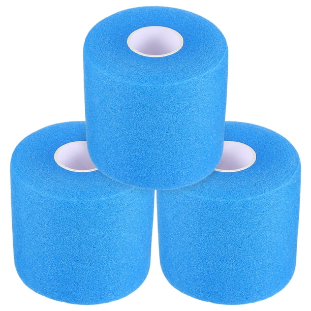 3 rollos de muñequeras deportivas, muñequeras protectoras para raquetas, muñequeras respetuosas con la piel, muñequeras para entrenamiento