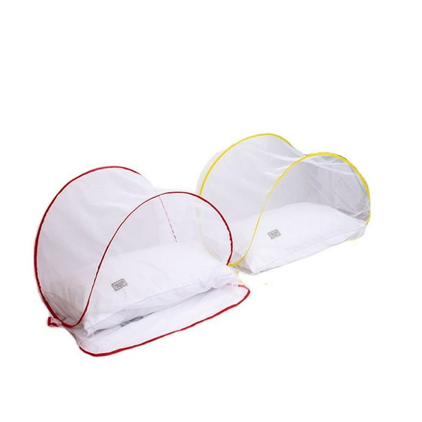 Tienda de campaña con mosquitera, diseño plegable con fondo de red, fácil de instalar, adecuada para dormitorio y viaje al aire libre