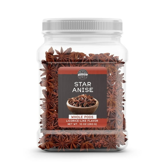 Birch & Meadow 10 oz of Whole Star Anise, Teas & Baking, Whole Dried Pods