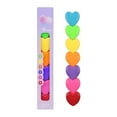 thumbnail image 1 of Yatbbeixxx Bear Heart Shaped Design Allydrew Mini Stackable Highlighters Cute Color Markers Children's DIY Stationery Stationery For The Pens with Ink Pack Pens with Erasers on The End Gel Pens Set, 1 of 4