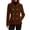 Y03-Brown, variant on Mifsaly Womens Cropped Wool Coats Double Breasted Collared Trench Coat Fall Winter Thermal Windproof Daily Outdoor Street Dating Travel Casual Outfits
