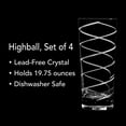 thumbnail image 2 of Mikasa Cheers 19.75-Ounce High Ball Glasses, Service for 4, 2 of 2