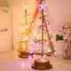 thumbnail image 3 of KG Navidad listo para enviar Noel Navidad Mini adorno de árbol de Navidad de cristal iluminado decoración navideña Luz de Navidad, 3 of 4